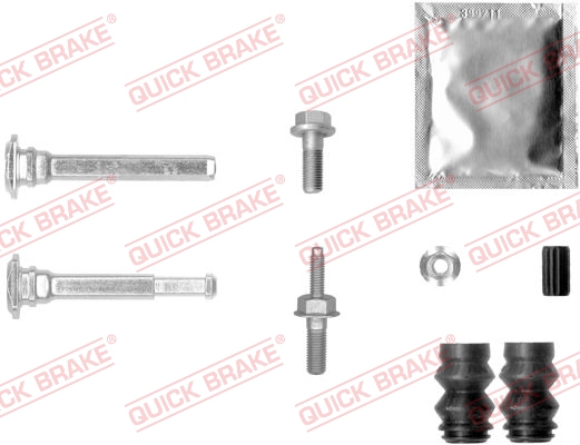 Guide Sleeve Kit, brake caliper - 113-1414X QUICK BRAKE