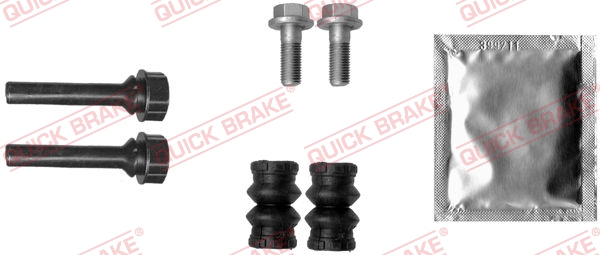 Guide Sleeve Kit, brake caliper - 113-1422X QUICK BRAKE