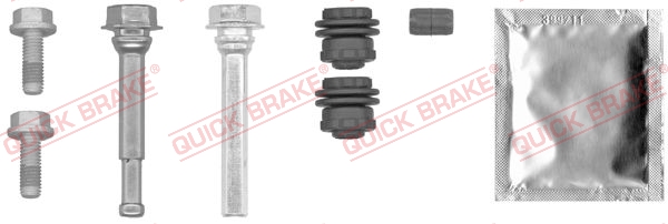 Guide Sleeve Kit, brake caliper - 113-1458X QUICK BRAKE