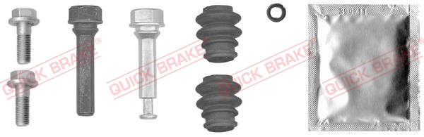 Guide Sleeve Kit, brake caliper - 113-1466X QUICK BRAKE