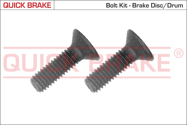 Screw Set, brake disc - 11622K QUICK BRAKE