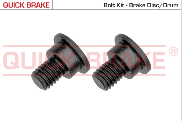 Screw Set, brake disc - 11662K QUICK BRAKE