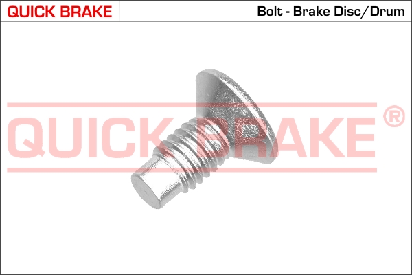 Bolt, brake disc - 11663 QUICK BRAKE