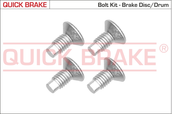 Screw Set, brake disc - 11663K QUICK BRAKE