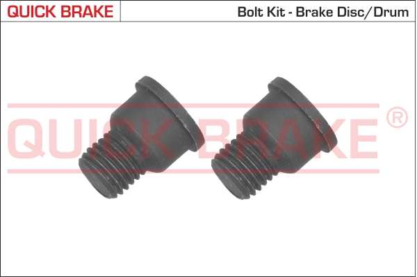 Комплект болтов, тормозной диск - 11664K QUICK BRAKE