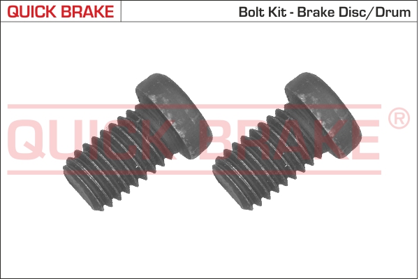 Screw Set, brake disc - 11668K QUICK BRAKE