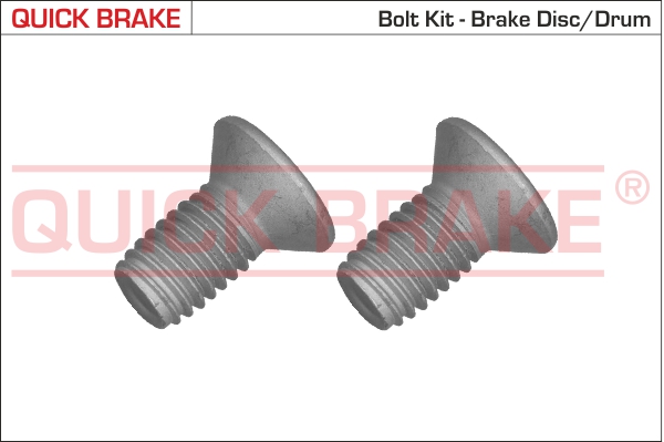 Kit bulloni, Disco freno - 11670K QUICK BRAKE