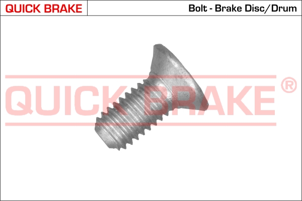 Bolt, brake disc - 11671 QUICK BRAKE