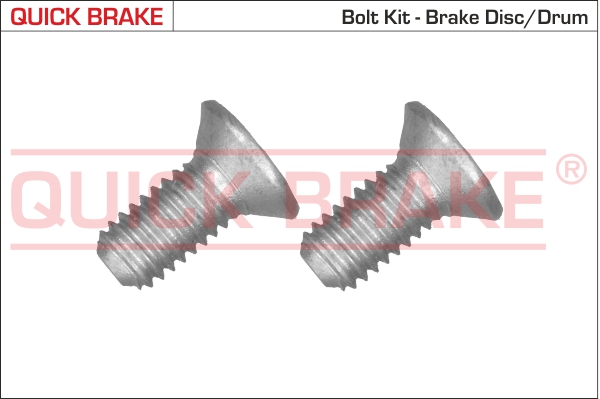 Screw Set, brake disc - 11671K QUICK BRAKE