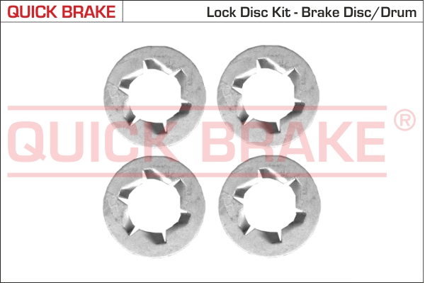 Screw Set, brake disc - 11673K QUICK BRAKE