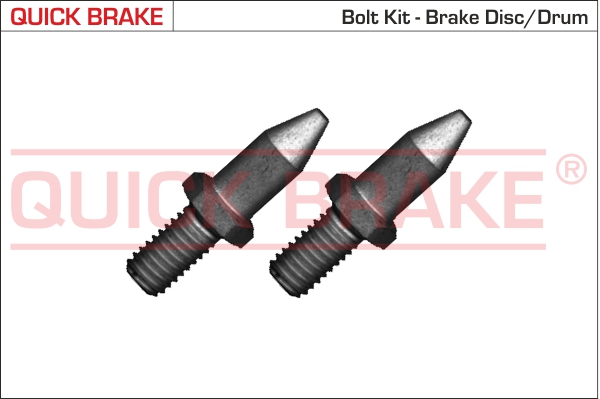 Kit bulloni, Disco freno - 11674K QUICK BRAKE