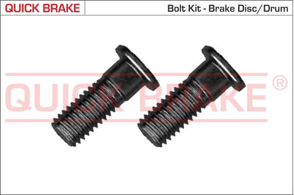Screw Set, brake disc - 11675K QUICK BRAKE