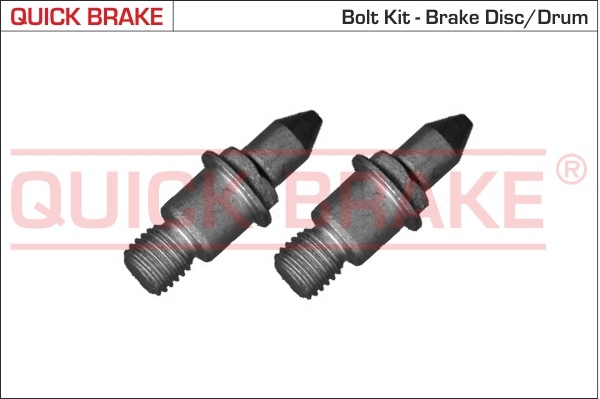 Kit bulloni, Disco freno - 11677K QUICK BRAKE