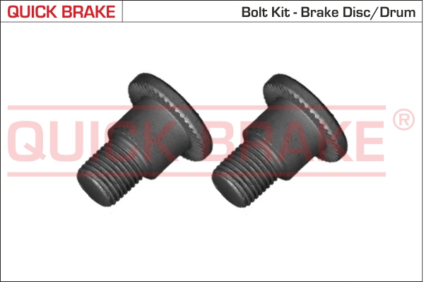 Screw Set, brake disc - 11679K QUICK BRAKE