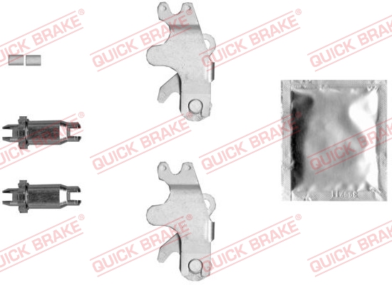 Repair Kit, expander - 120 53 007 QUICK BRAKE