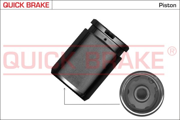 Piston, brake caliper - 185001MK QUICK BRAKE