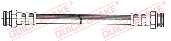 Brake Hose - 22.017 QUICK BRAKE