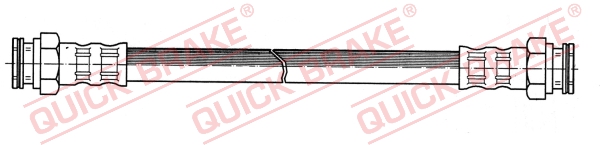 Flessibile del freno - 22.018 QUICK BRAKE