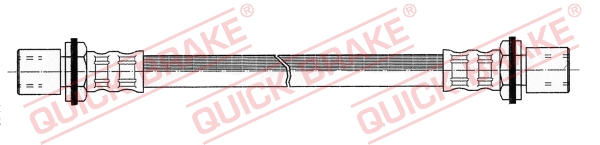 Flessibile del freno - 22.035 QUICK BRAKE