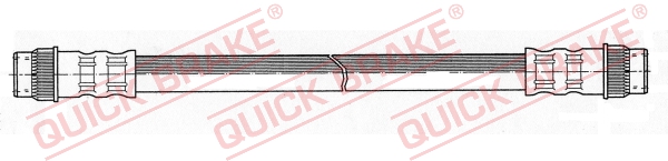 Flessibile del freno - 22.054 QUICK BRAKE