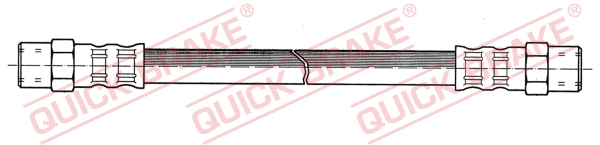 Flessibile del freno - 22.061 QUICK BRAKE