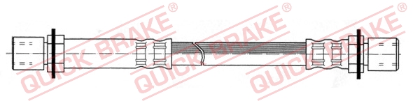 Brake Hose - 22.071 QUICK BRAKE