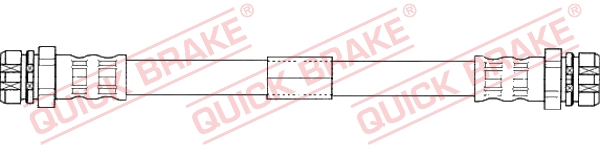 Flessibile del freno - 22.316 QUICK BRAKE