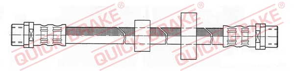 Flessibile del freno - 22.406 QUICK BRAKE