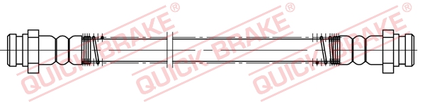 Flessibile del freno - 22.531 QUICK BRAKE