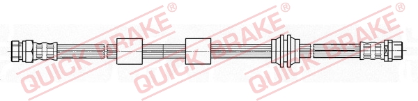 Brake Hose - 22.917 QUICK BRAKE