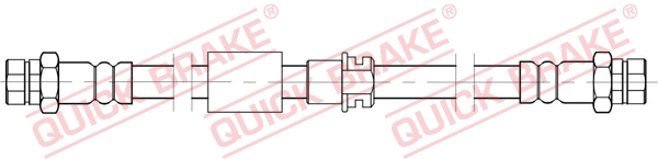 Brake Hose - 22.931 QUICK BRAKE