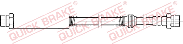 Brake Hose - 22.934 QUICK BRAKE