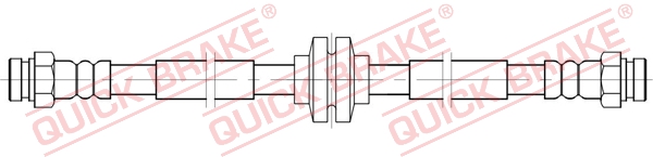 Flessibile del freno - 22.944 QUICK BRAKE