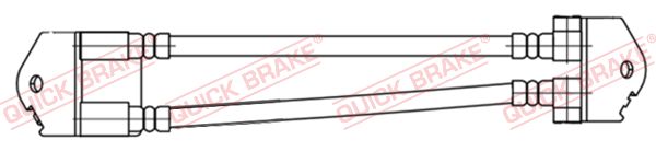 Brake Hose - 25.006 QUICK BRAKE