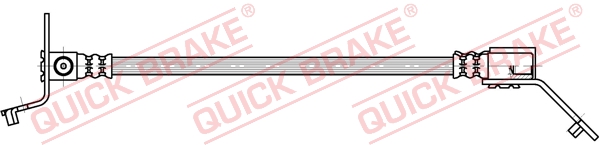 Brake Hose - 25.007 QUICK BRAKE