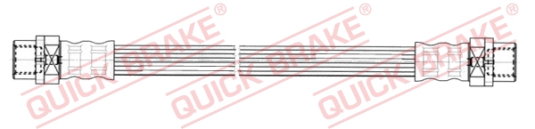 Brake Hose - 25.022 QUICK BRAKE