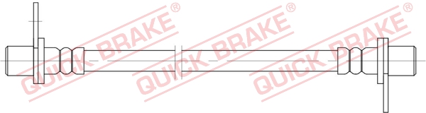 Flessibile del freno - 25.074 QUICK BRAKE