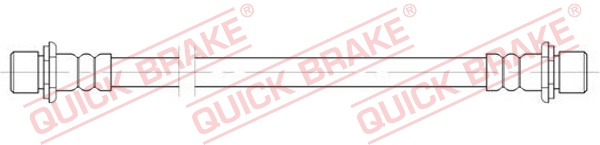 Flessibile del freno - 25.075 QUICK BRAKE