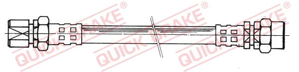 Flessibile del freno - 26.001 QUICK BRAKE