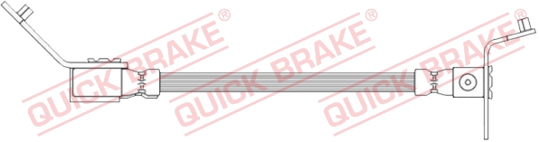 Brake Hose - 26.700 QUICK BRAKE