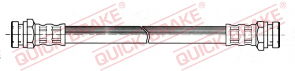 Brake Hose - 27.015 QUICK BRAKE