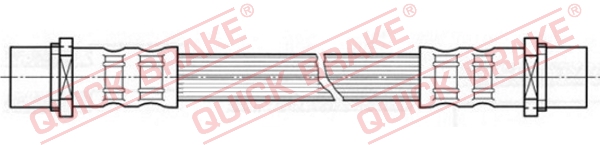 Brake Hose - 27.062 QUICK BRAKE