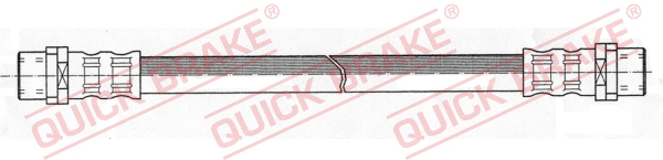 Flessibile del freno - 27.072 QUICK BRAKE