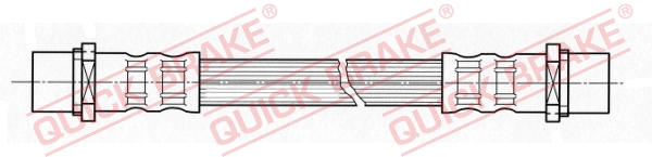 Brake Hose - 27.075 QUICK BRAKE