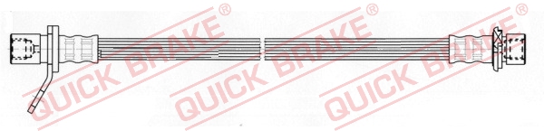 Flessibile del freno - 27.092 QUICK BRAKE