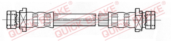 Brake Hose - 27.094 QUICK BRAKE