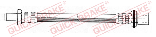 Brake Hose - 32.057 QUICK BRAKE