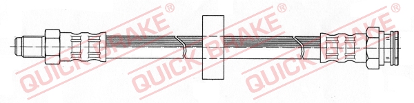 Brake Hose - 32.109 QUICK BRAKE