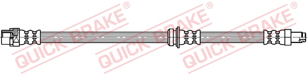 Flessibile del freno - 32.121 QUICK BRAKE