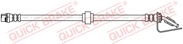 Brake Hose - 32.124 QUICK BRAKE